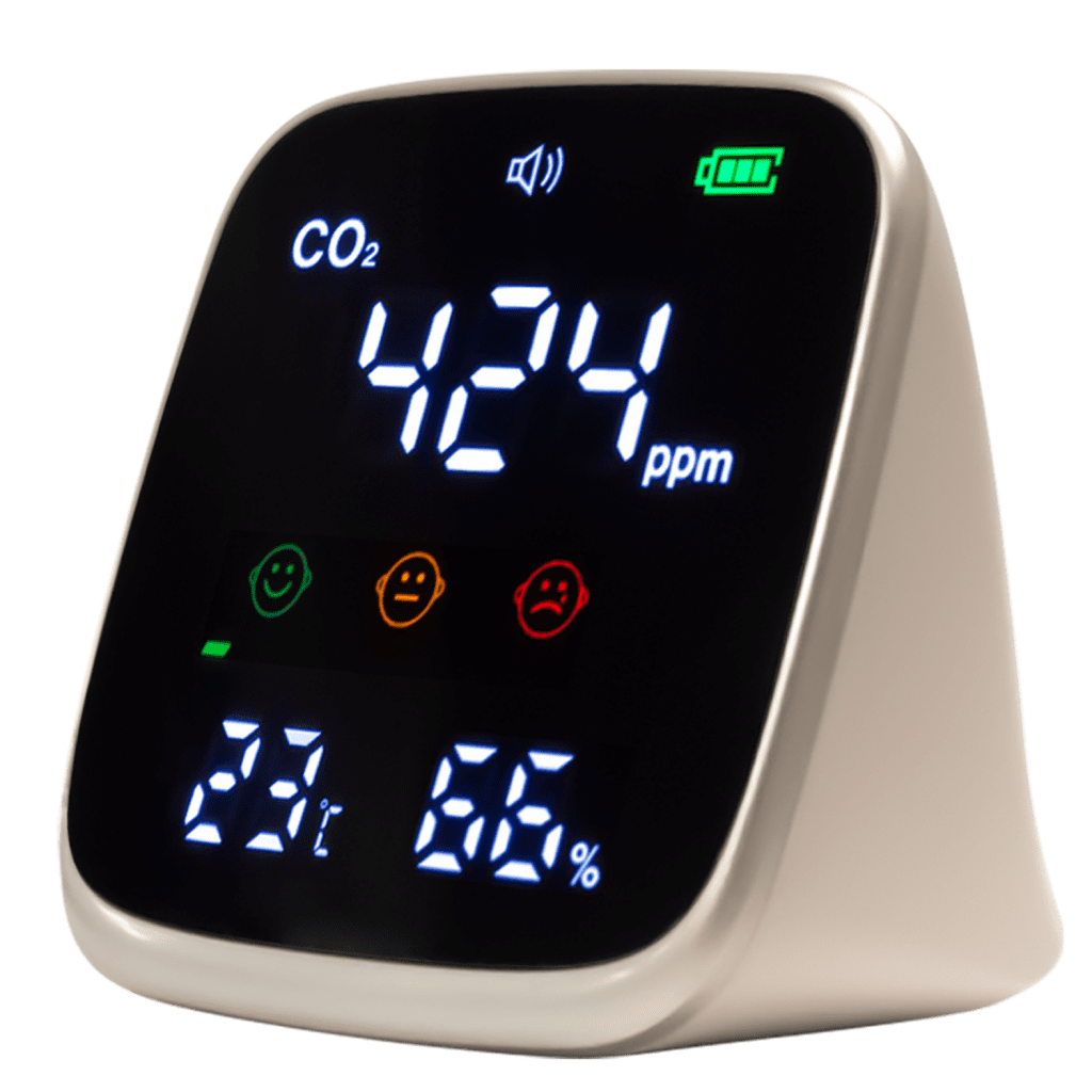 Carbon Dioxide CO2 Detector Alarm Deskie