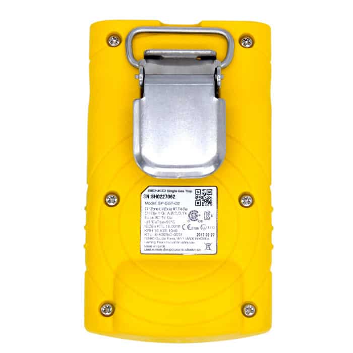 SGT-P Portable Gas Detector Oxygen (O₂) 0-30% vol. IECEx Approved - Image 2
